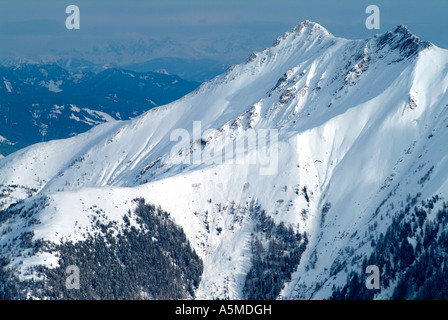 Groupe Kitzsteinhorn Kaprun Autriche Banque D'Images