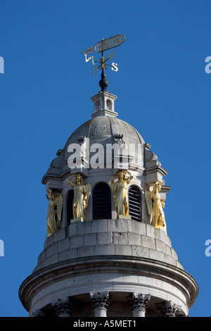 Spire Détail St Marylebone Parish Church London England Banque D'Images