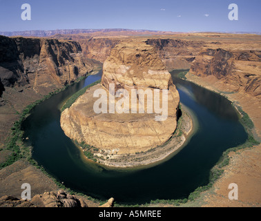 Horseshoe Bend près de Page en Arizona USA Banque D'Images