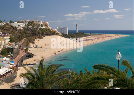 Plage de Sotavento de Jandia Morro Jable Fuerteventura Canaries Espagne Banque D'Images