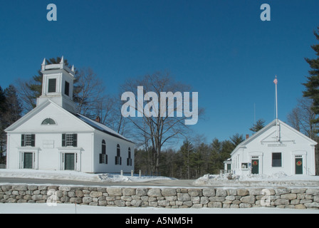 Quartier historique de Kensington, New Hampshire, USA, qui fait partie de la Nouvelle Angleterre Banque D'Images