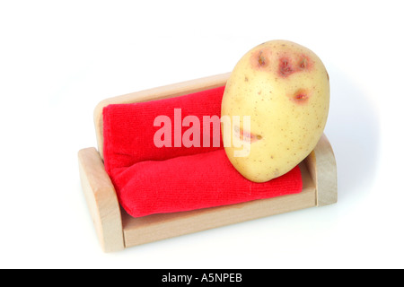 Pomme de terre de divan concept Banque D'Images