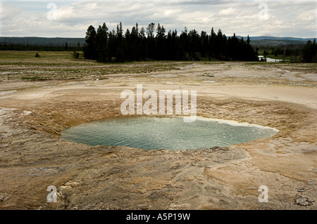 Piscine opale, Midway Geyser Basin, Parc National de Yellowstone
