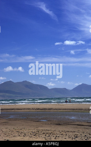 Dinas Dinlle à plage près de Caernarfon Gwynedd North Wales UK Banque D'Images