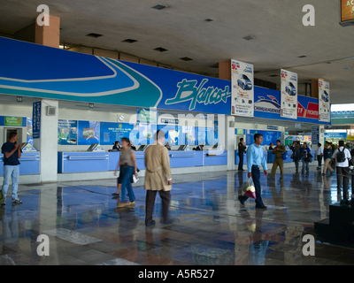 La ville de Mexico, principale gare routière/Coach Station Banque D'Images