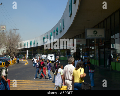 La ville de Mexico, principale gare routière/Coach Station Banque D'Images