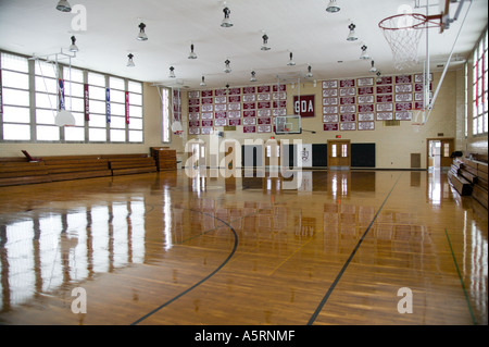 High School Basketball Sport Boston Massachusetts Banque D'Images