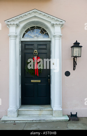 Sur la porte de Couronnes de Charleston en Caroline du Sud Banque D'Images