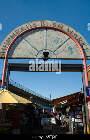 Shepherds Bush market Londres Angleterre Royaume-uni Banque D'Images