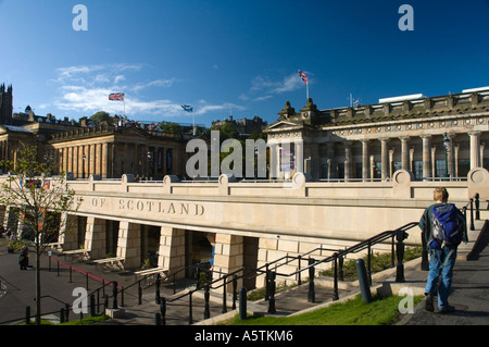 Les Galeries nationales d'Écosse à Édimbourg Banque D'Images