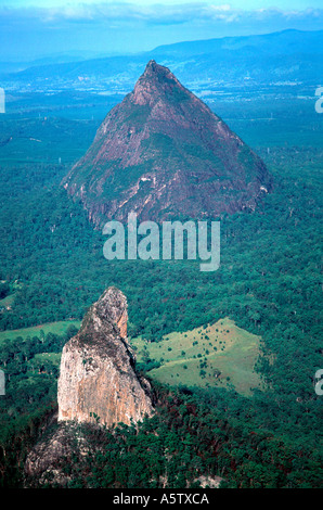 Glass House Mountains Banque D'Images