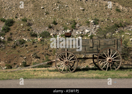 Wagon à Gardiner, Motana Banque D'Images