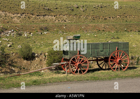 Wagon à Gardiner, Motana Banque D'Images