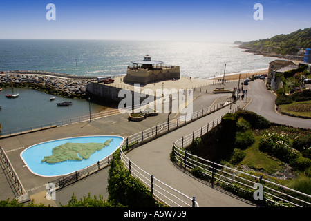 Ventnor Ile de Wight Angleterre UK Banque D'Images