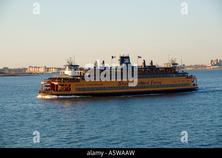 Le ferry de Staten Island à New York City USA 2007 Banque D'Images