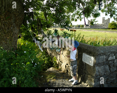 Abbaye de Fore, comté de Westmeath, Irlande Banque D'Images