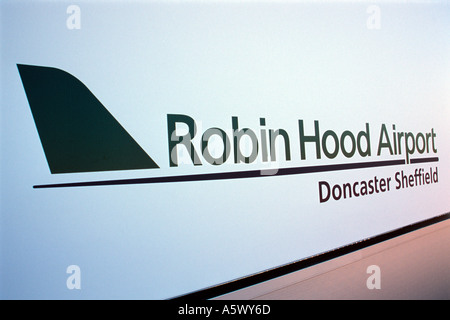 L'Aéroport International de Robin Hood Doncaster Banque D'Images