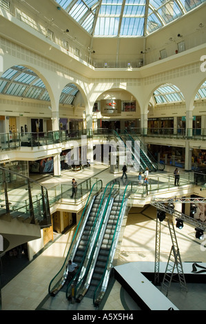 Le Triangle, autrefois l'édifice Corn Exchange, maintenant converti à une galerie marchande. Manchester, UK Banque D'Images