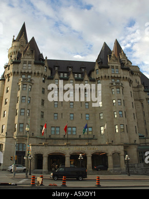 Hôtel Fairmont Château Laurier, Ottawa, Canada, Banque D'Images