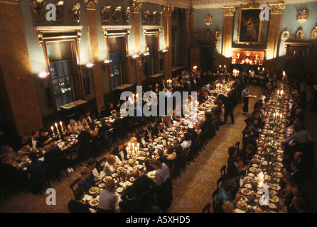 Fishmongers Hall The City Of London Livery Company. Worshipful Company of Fishmongers organiser un banquet pour le commerce du poisson HOMER SYKES Banque D'Images