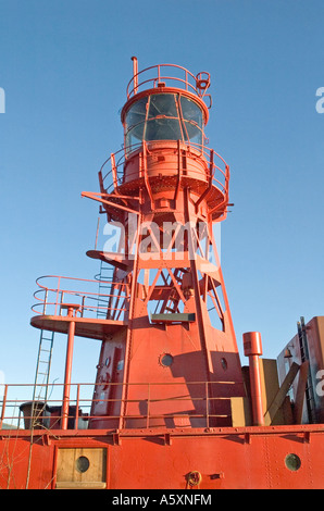 Lightship Trinity Buoy Wharf Orchard Place London UK Banque D'Images