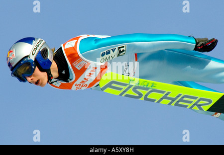 Gregor SCHLIERENZAUER Österreich Skisprung Weltcup Oberstdorf am 28 01 2007 Banque D'Images