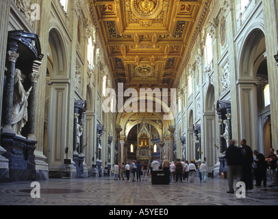 Le Vatican Basilique de San Giovanni à Rome Banque D'Images