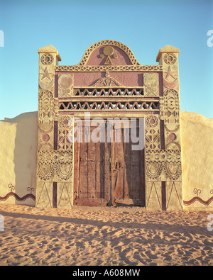 Karima Nubian maison d'hôte, au Soudan Banque D'Images