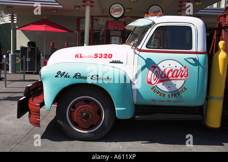Récupération de véhicule Chevrolet vintage, Disney MGM Studios, Orlando, Floride, USA Banque D'Images