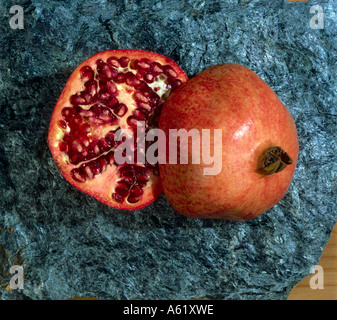 Close-up of a couper la grenade Banque D'Images