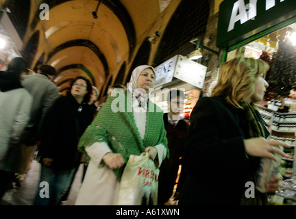 La vie dans les rues d'Istanbul, Turquie. Banque D'Images