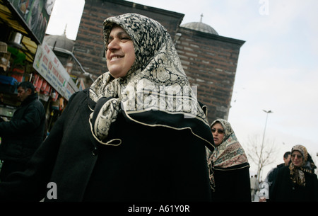 La vie dans les rues d'Istanbul, Turquie. Banque D'Images