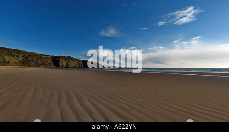 Lunan Bay à la recherche au nord vers Montrose Banque D'Images