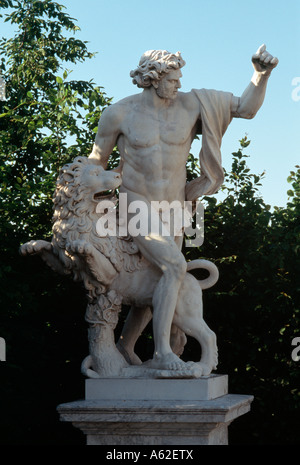 Versailles, Schloßpark, Skulptur Banque D'Images