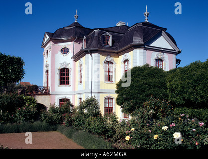 Dornburg/Saale, Rokokoschloss, Banque D'Images