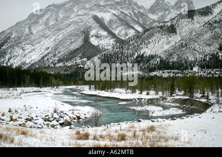 Le parc national Banff, Alberta, Canada Banque D'Images