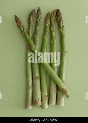 Les asperges tourné avec un appareil photo numérique moyen format professionnel Banque D'Images