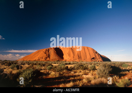 Parc national d'Uluru Ayers rock etat d'australie Territoire du nord Banque D'Images