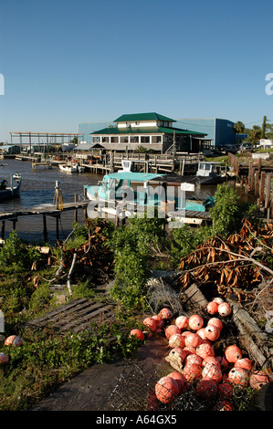 Cedar Key Floride village de pêcheurs Banque D'Images