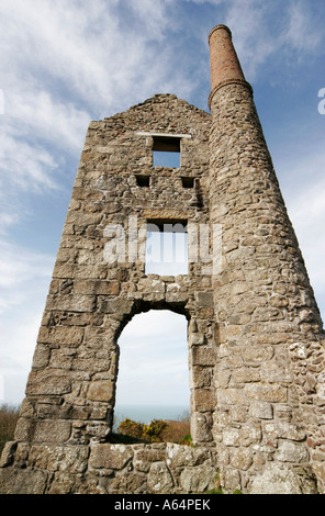 Carn Galver tin mine près de Zennor à Cornwall Banque D'Images