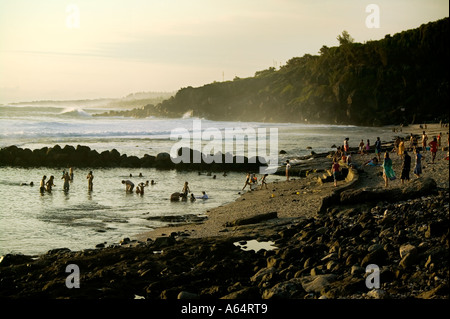 Grande Anse - Cap Méchant - Ile de la Banque D'Images