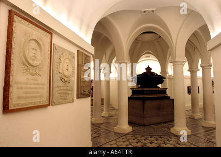 Londres Saint Pauls Cathedral Nelsons Tomb Banque D'Images