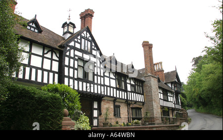 UK Angleterre Worcestershire Rous Lench Cour Banque D'Images