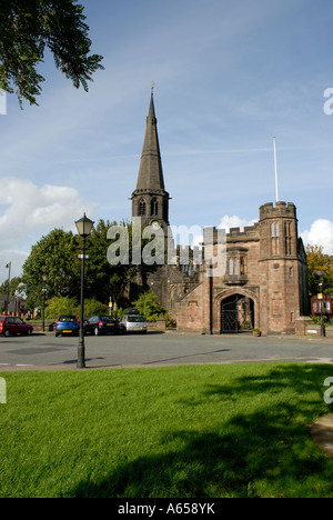 L'église paroissiale de St Wilfrid Standish, près de Wigan, Lancashire Banque D'Images