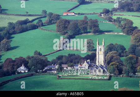 Dans Widecome la lande Dartmoor Devon, Angleterre Banque D'Images