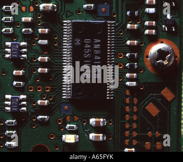 Close Up d'un disque dur de l'ordinateur Banque D'Images