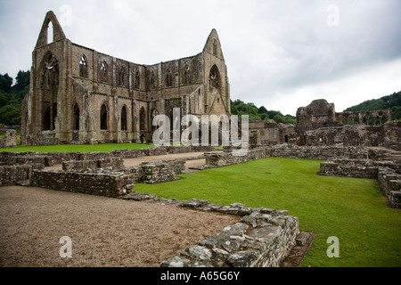 Abbaye de Tintern Galles du Sud Banque D'Images