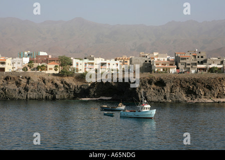 Porto Novo au Santo Antao (Cap Vert, 2007). Banque D'Images