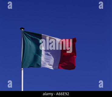 Drapeau Italien Italie Banque D'Images