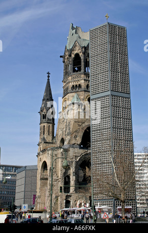 Wilhelm Kaiser Gedaechtniskirche Banque D'Images